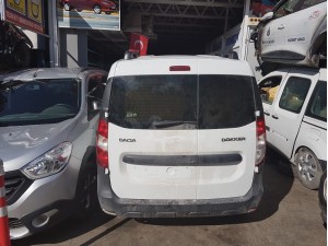 Dacia Dokker 2016 Arka Tampon Çıkma Orjinal 